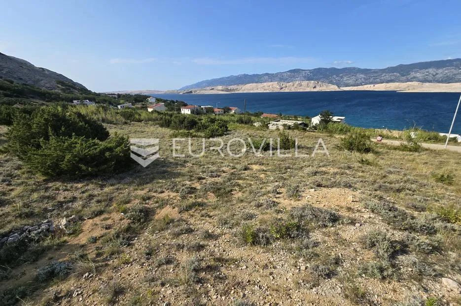 pag, bošana, građevinsko zemljište s otvorenim pogledom na more - slika 2