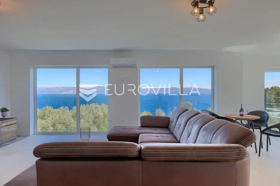labin, ravni - ekskluzivna vila s panoramskim pogledom na more - slika 13