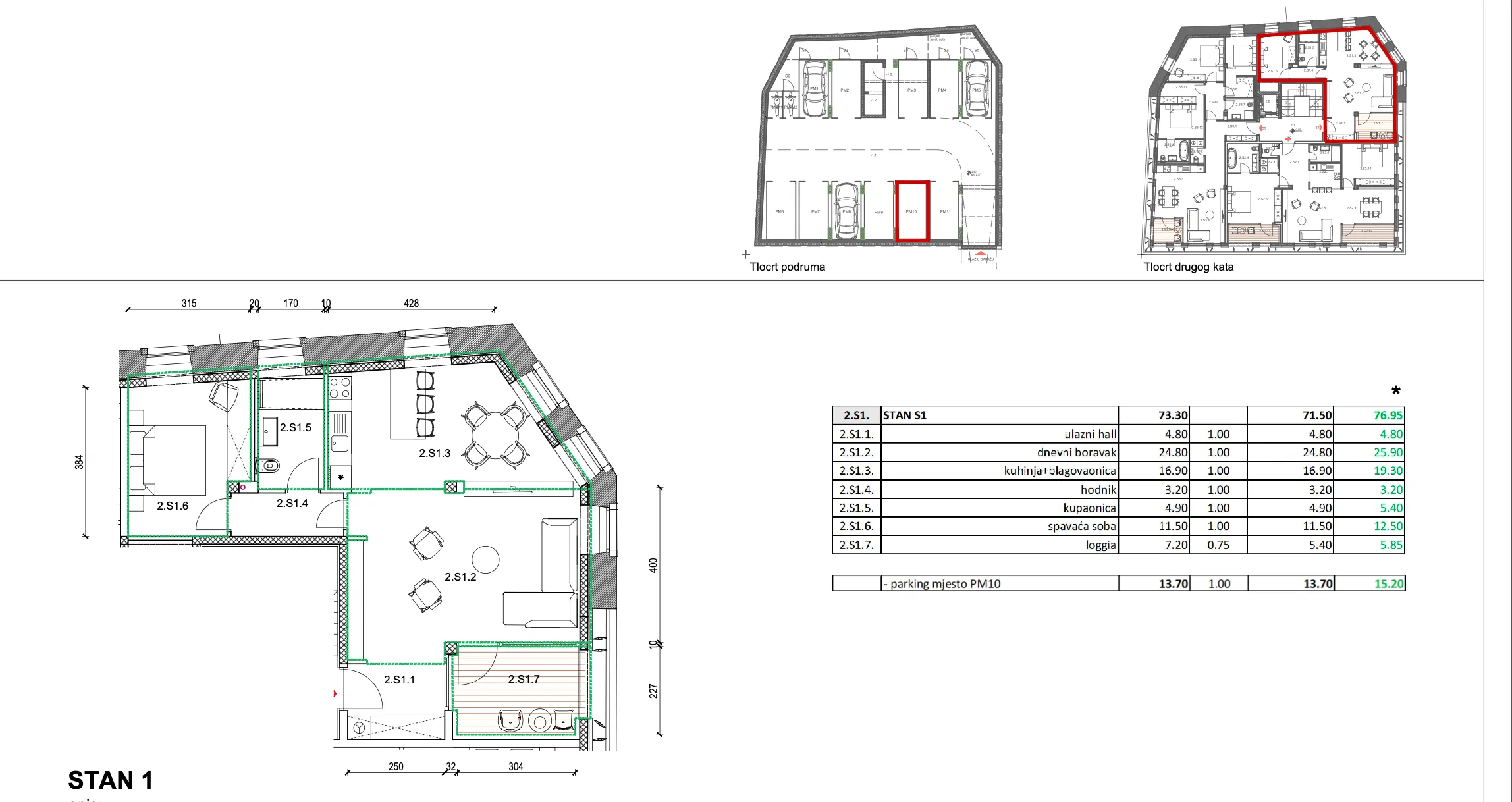 šibenik, ekskluzivan stan na rivi, prvi red do mora, 84,56 m² - slika 4