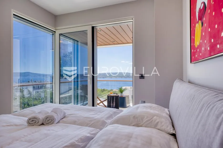 crikvenica, luksuzna vila, kuća, 280 m², okućnica 526 m², pogled na more - slika 14
