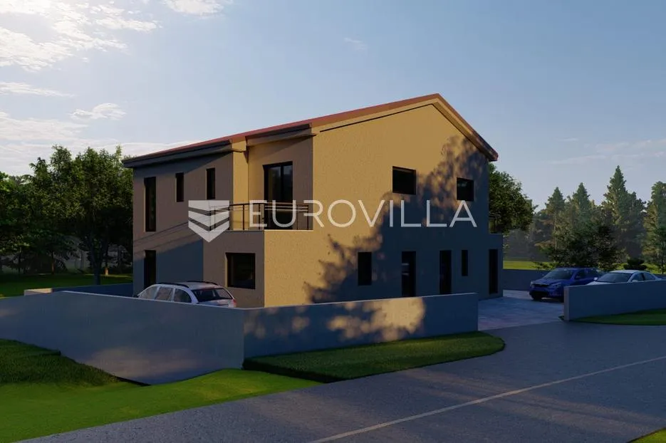 istra, buje, moderna dvojna kuća s prekrasnim pogledom na momjan - slika 3