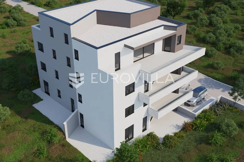 pag, mandre, trosoban stan 75 m² na 3. katu sa terasom 44 m², novogradnja - slika 13