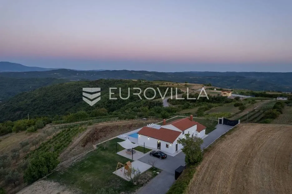 istra, vrh, villa s predivnim panoramskim pogledom - slika 41