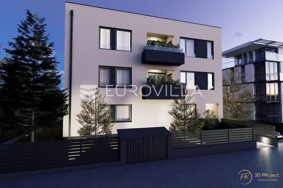 zagreb, maksimir, luksuzan dvosoban stan s loggiom i garažnim mjestom 67,46 m², novogradnja - slika 12