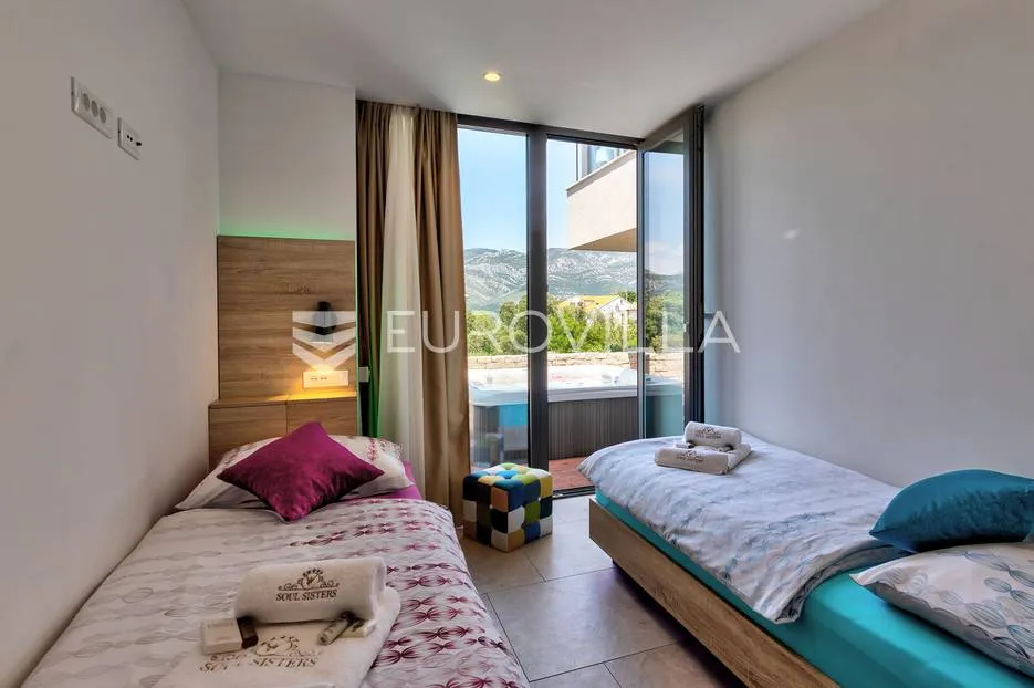 korčula, luksuzne moderne ville blizanke s pogledom na more, jedinstvena ponuda - slika 30