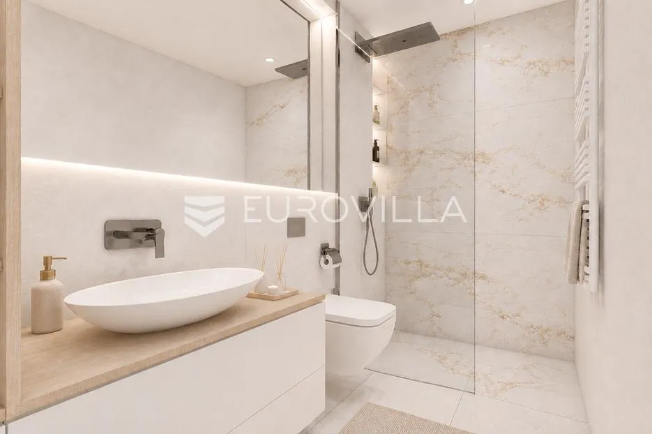 grad cres, centar, luksuzan trosoban stan u prizemlju 126 m², odlična lokacija - slika 15