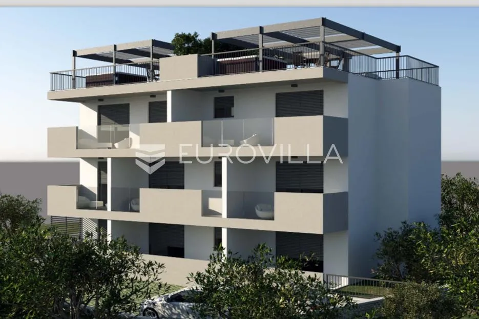 trogir, okrug gornji, penthaus na drugom katu površine od 65,89 m² s krovnom terasom - slika 5