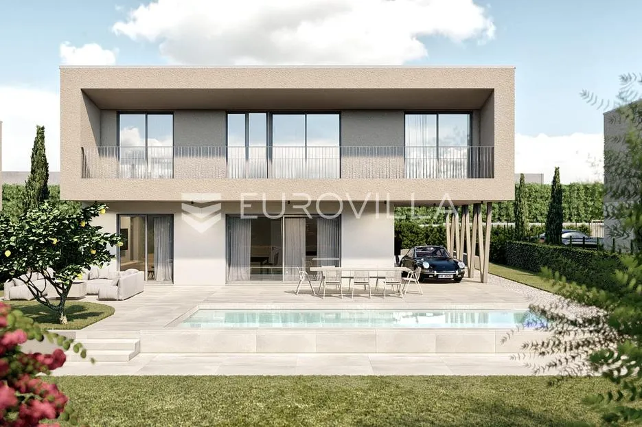 istra, kaštelir, građevinsko zemljište 819m2 s projektom i pravomoćnom građevinskom dozvolom - slika 3