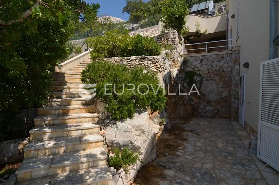 krk, stara baška, ekskluzivna vila u stijeni 450 m², panoramski pogled na more - slika 16