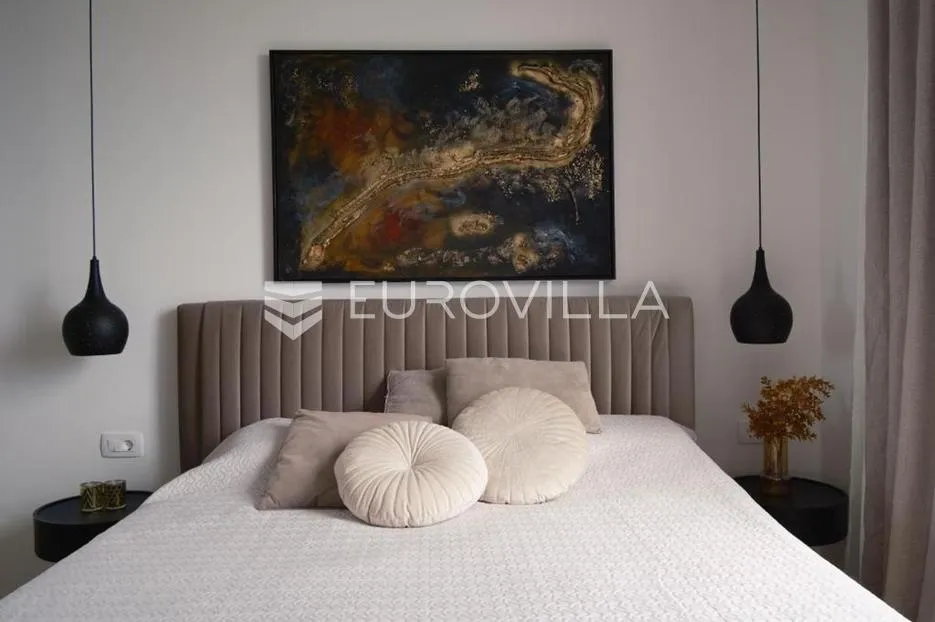krk, linardići, luksuzna vila s bazenom i saunom, novogradnja, 200 m², okućnica 450 m² - slika 6