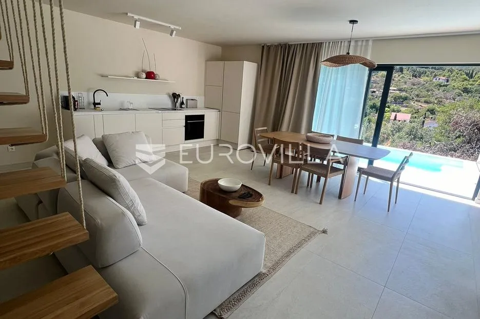zadar, žman dvije moderne vile s bazenima 262 m² i građ zemljište s dozvolom za treću vilu - slika 19