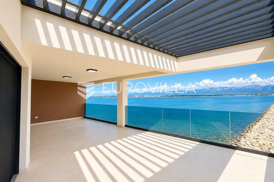 zadar, privlaka, luksuzni dvosoban stan 1. red do mora, 126,38 m² - slika 5