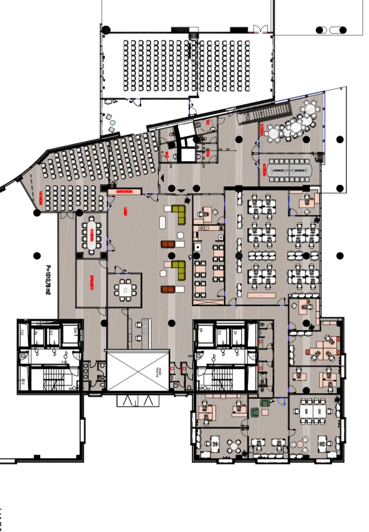 zagreb green gold radnička vrhunski ured 1010 m² na najam - slika 2