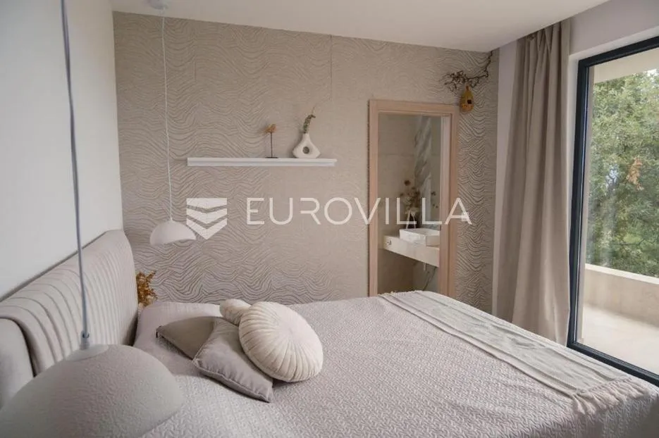 krk, linardići, luksuzna vila s bazenom i saunom, novogradnja, 200 m², okućnica 450 m² - slika 14