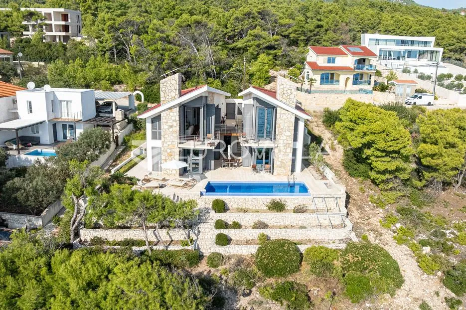 Otok Korčula, Vela Luka, villa prvi red uz more - Blato