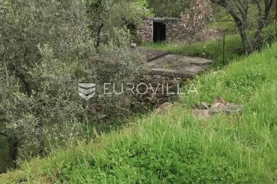 otok ugljan, preko, atraktivno zemljište s pogledom na more - slika 2