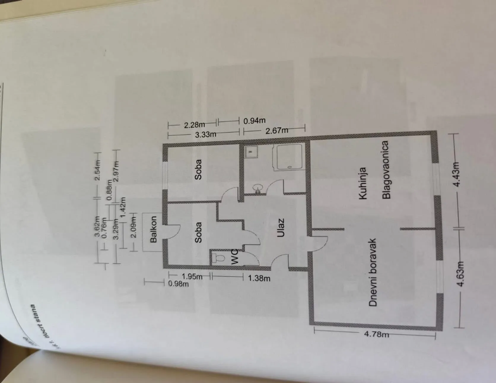 zagreb, brozova, prostran trosoban stan, 80 m², balkon i parkirno mjesto - slika 10