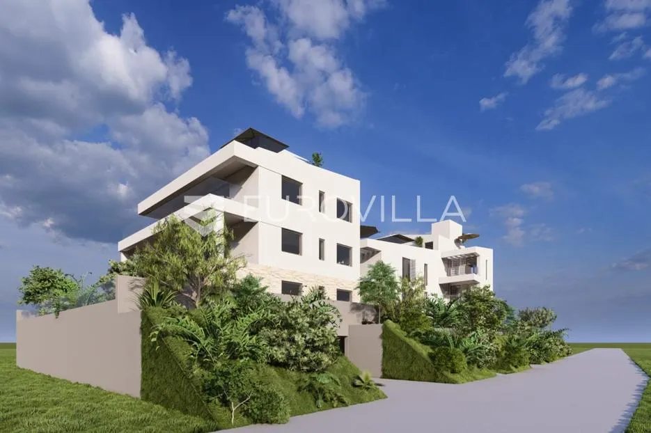 Zadar, Petrčane, luksuzan trosoban penthouse s prekrasnim pogledom na more