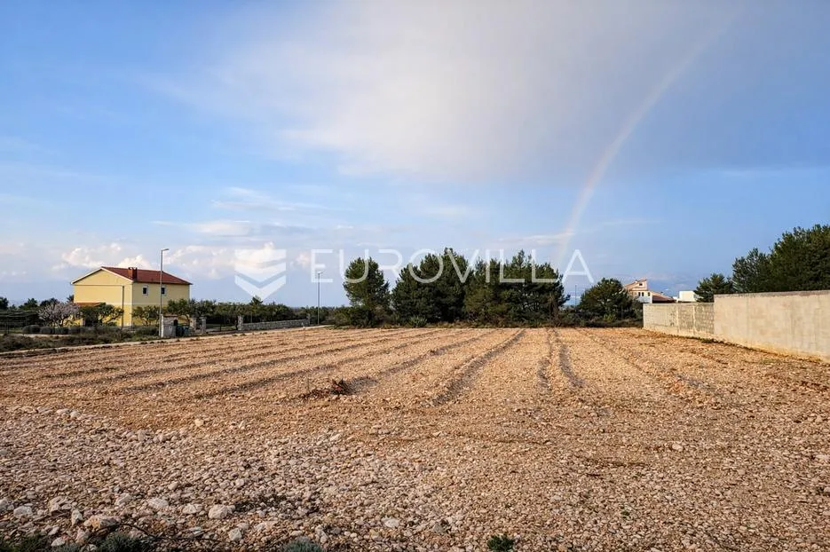 Zadar, Paljuv, građevinsko zemljište s pogledom na more 1049 m² - Novigrad