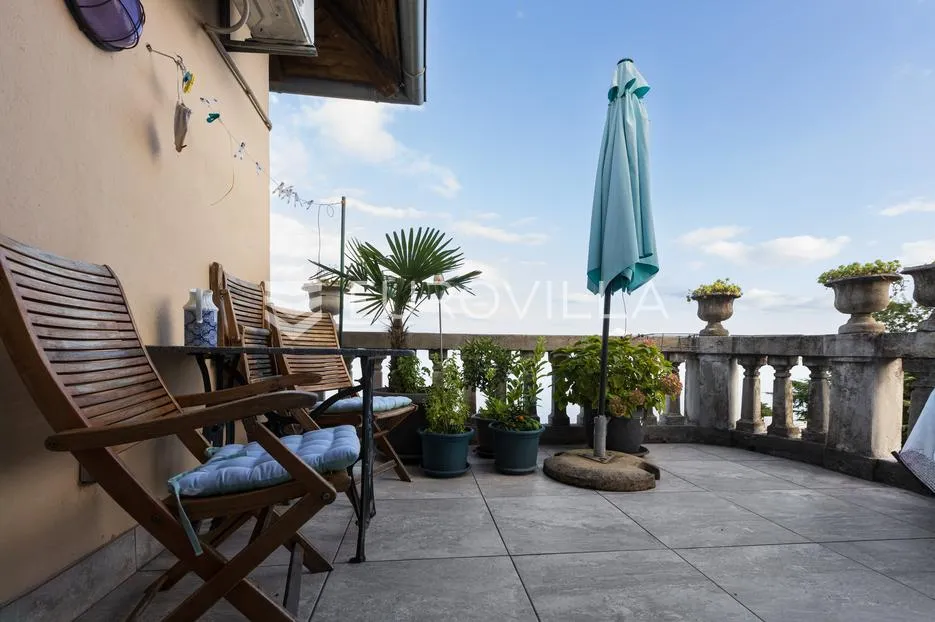 opatija, punta kolova, šarmantan četverosoban stan 127 m², pogled na more - slika 16