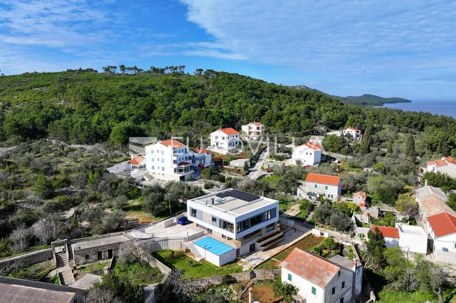 zadar, lukoran, luksuzna vila s pogledom na more - slika 13