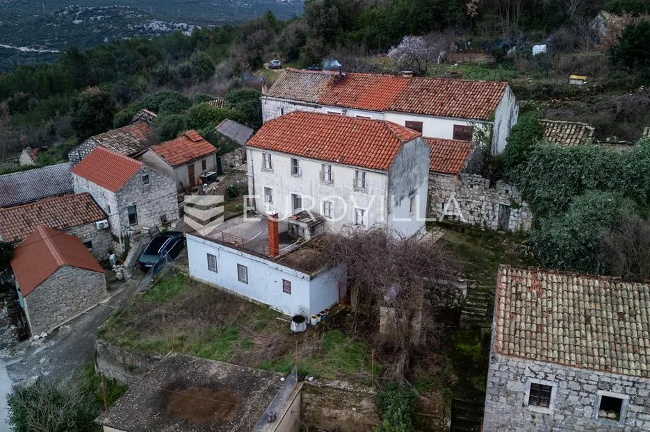 pelješac, putnikovići, obiteljska kuća za obnovu - slika 4