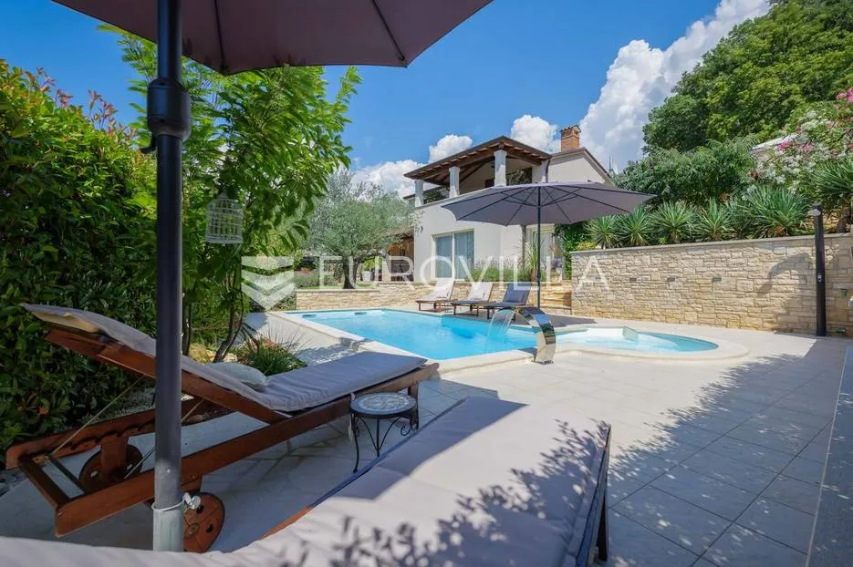 baderna, bašići, istra, lijepa kuća s bazenom - slika 4