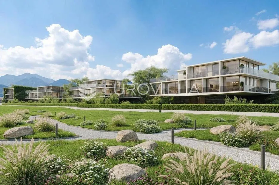 sveta nedelja meridian one, dvoetažan peterosoban stan s vrtom 147 m² - slika 1
