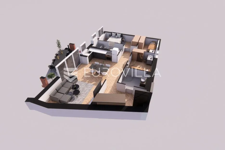 đakovo, centar, luksuzan četverosoban stan 116 m² novogradnja - slika 8