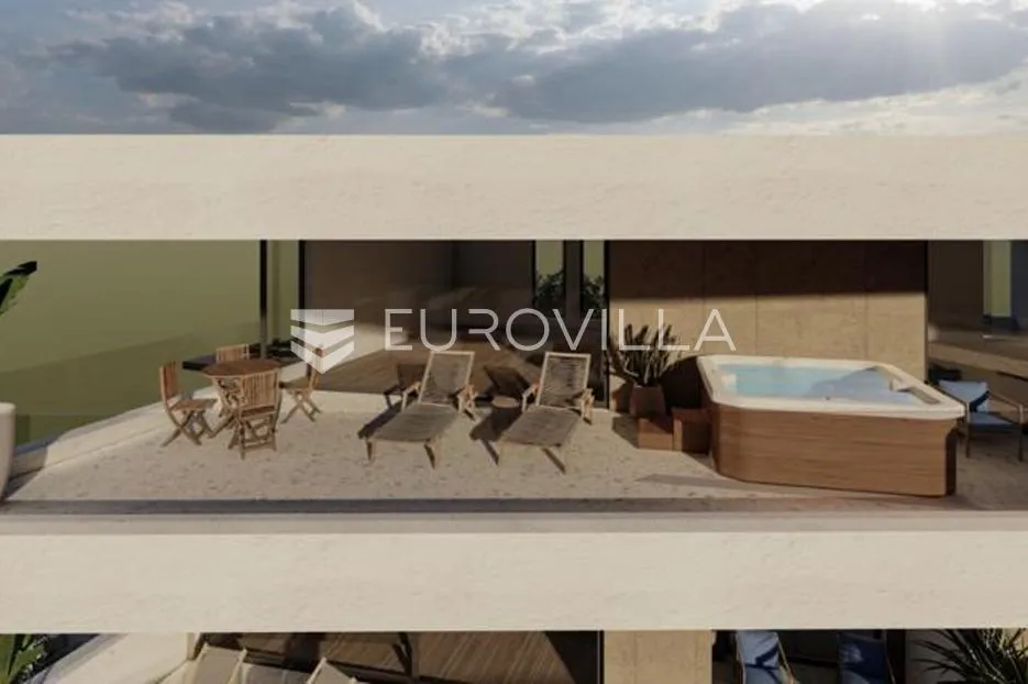 čiovo, okrug, penthouse s panoramskim pogledom na more - slika 2