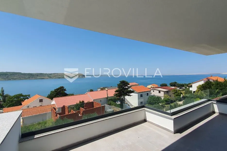 zadar, rtina, trosoban stan u novogradnji, 100 m od mora, pogled, bazen - slika 17
