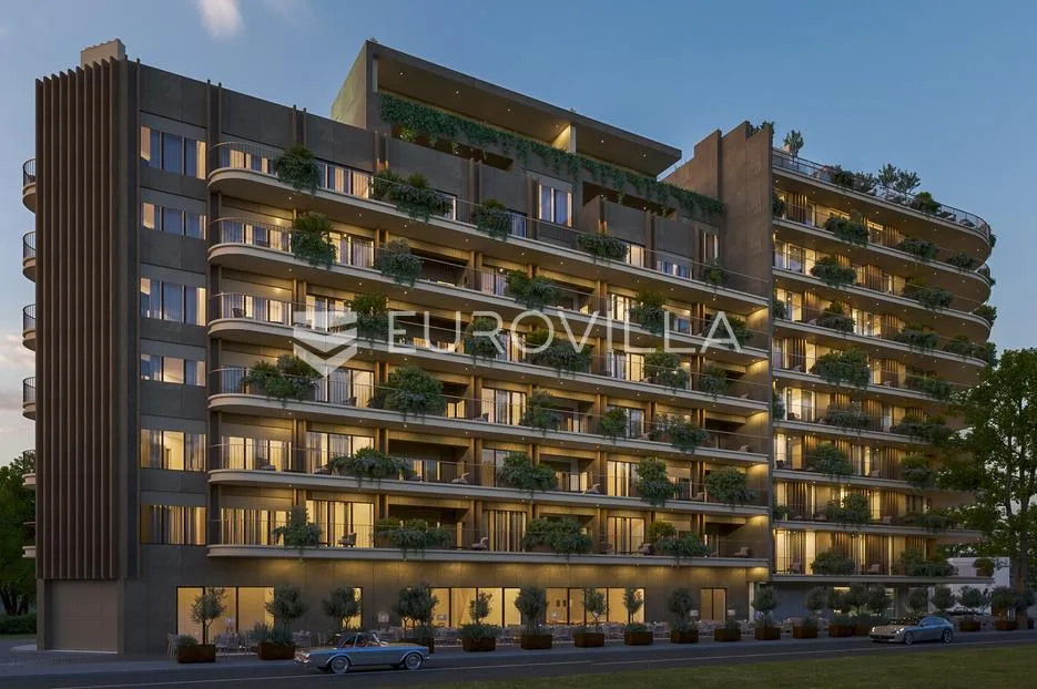 istra, umag — green tower residence, moderan jednosoban stan s terasom na 1. katu - slika 36