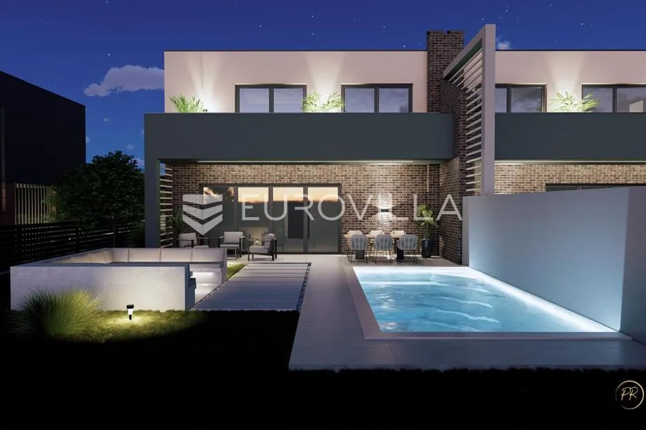 zagreb maksimir luksuzan dvoetažan stan/dvojna kuća sa bazenom 210 m² prvi najam - slika 6