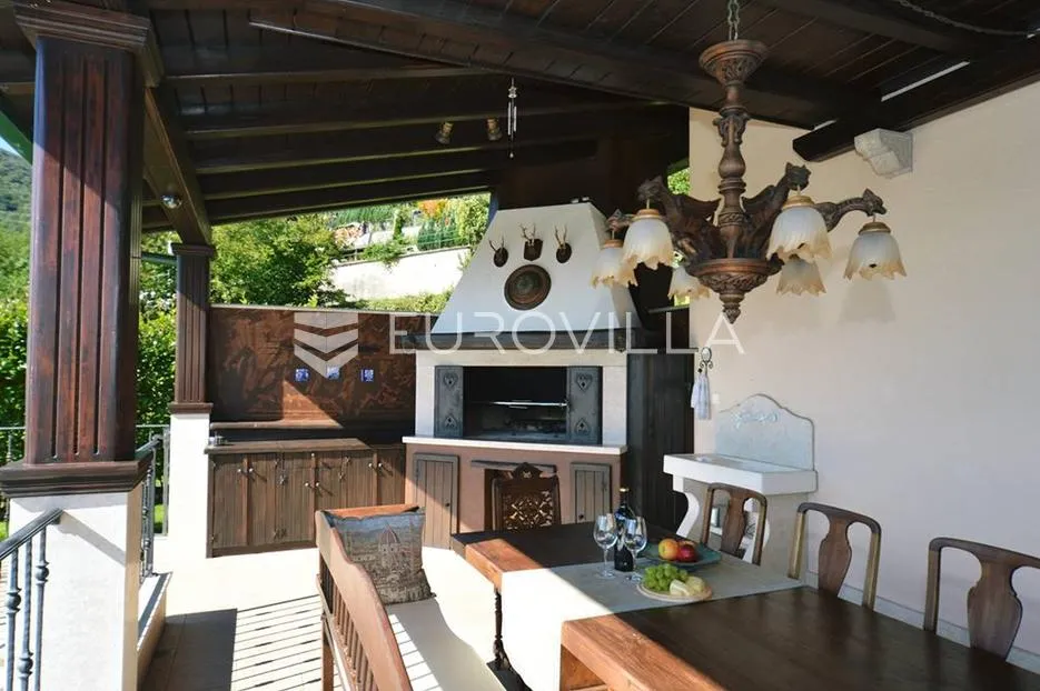 opatija, matulji, vila s bazenom i panoramskim pogledom na more - slika 11