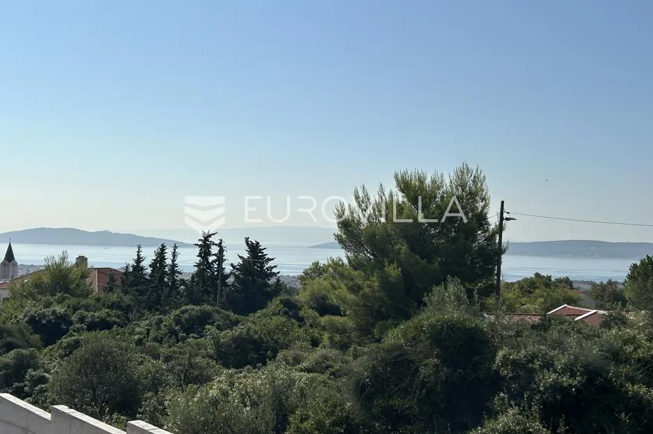 kaštel novi, moderna vila u izgradnji s bazenom i pogledom na more - slika 14