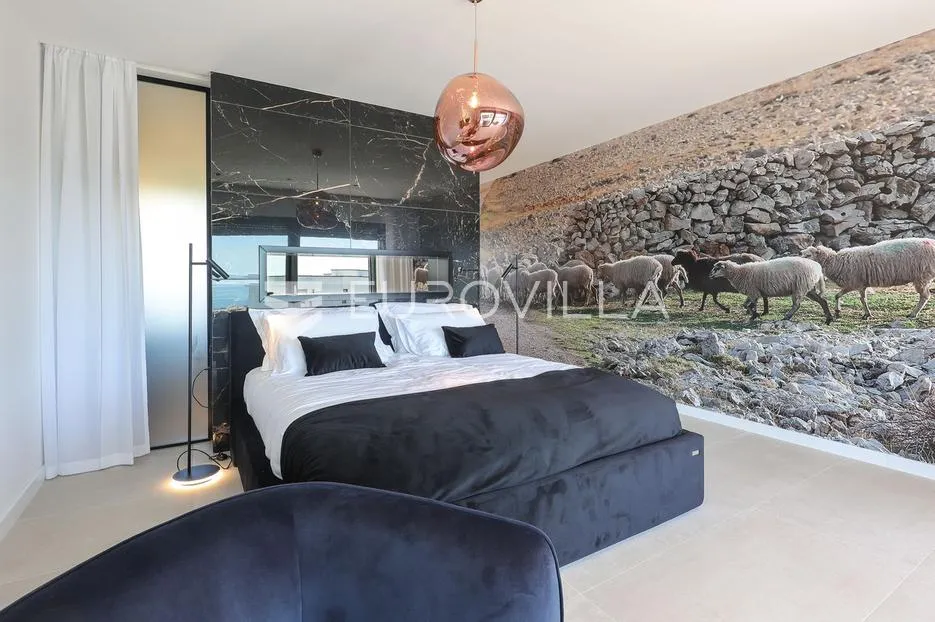 lun, jakišnica pag luksuzna vila s grijanim bazenom, 4 en, suite sobe i wellnessom, 90 m do mora - slika 20