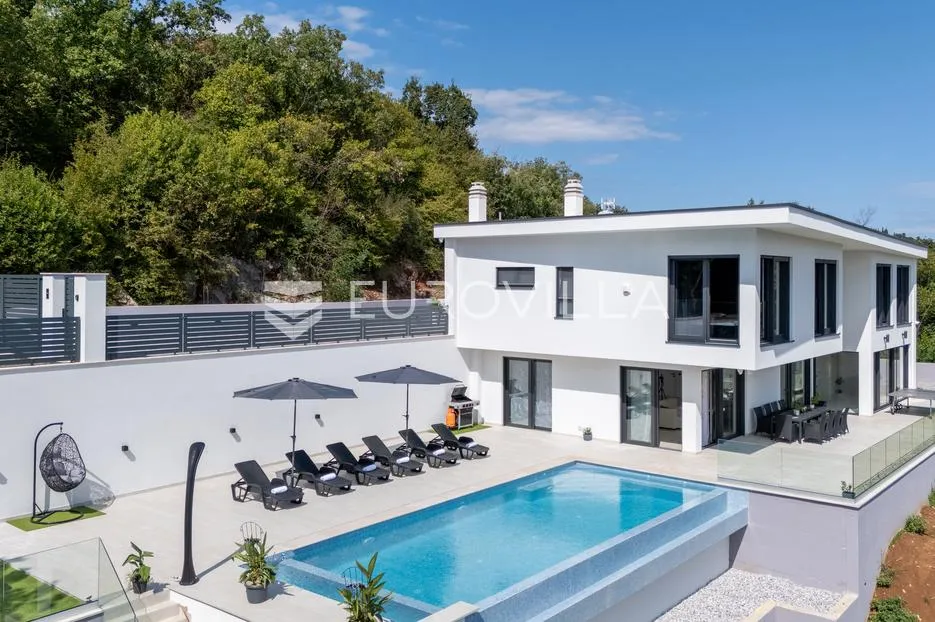 opatija okolica, mihotići, luksuzna vila 342 m² s infinity bazenom i wellnessom - slika 33