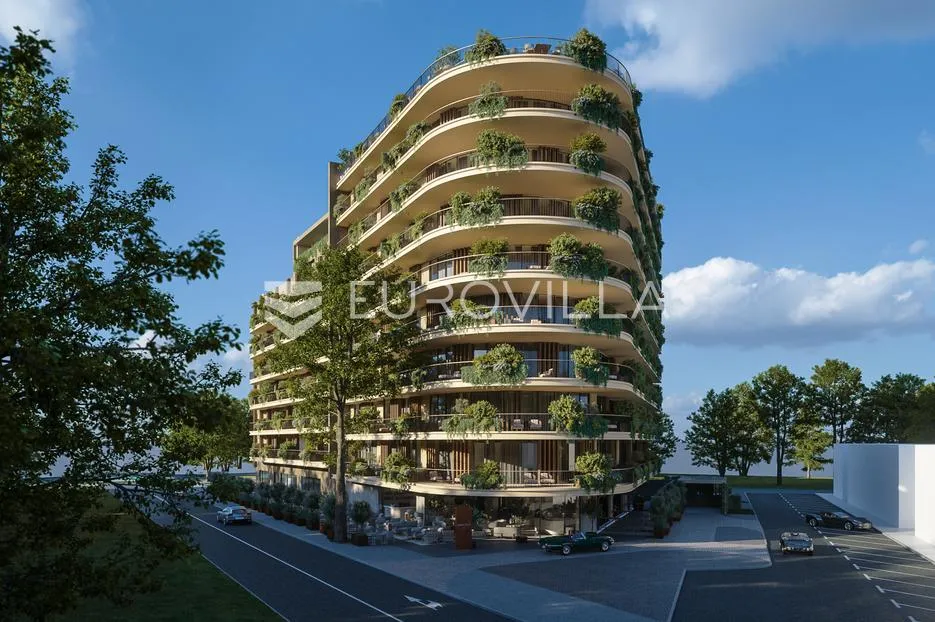istra, umag — green tower residence, moderan jednosoban stan s terasom na 1. katu - slika 41