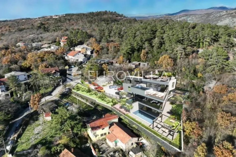 rijeka, kozala, novogradnja, luksuzan četverosoban stan 96m2 s privatnim vrtom, garaža, parking - slika 7