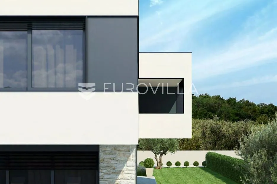 istra, poreč, moderna vila u izgradnji s pogledom na more - slika 7