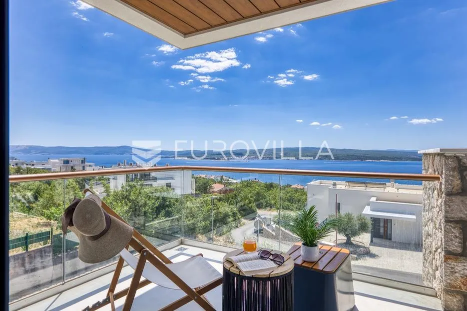 crikvenica, luksuzna vila, kuća, 280 m², okućnica 526 m², pogled na more - slika 6