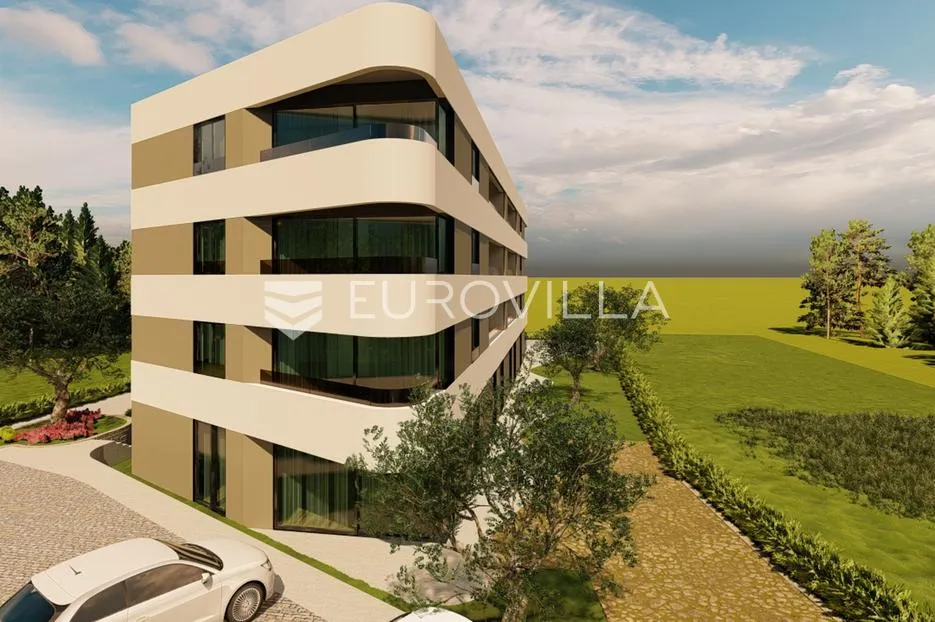Istra, Tar, NOVOGRADNJA, Luksuzan dvosobni stan NKP 67,57 m2, s prekrasnim pogledom na more i Alpe - Tar, Tar-Vabriga