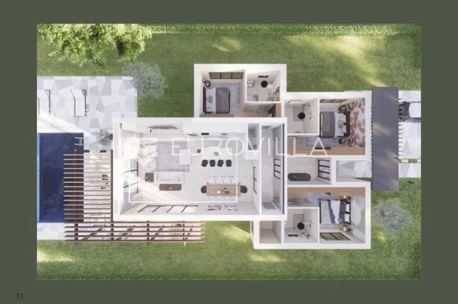 vodnjan, prekrasna moderna prizemnica br. 5, 170 m² na okućnici od 1000 m² - slika 26