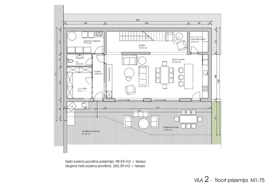 istra, duga uvala, villa s pogledom, teretanom i saunom 322m2 - slika 12