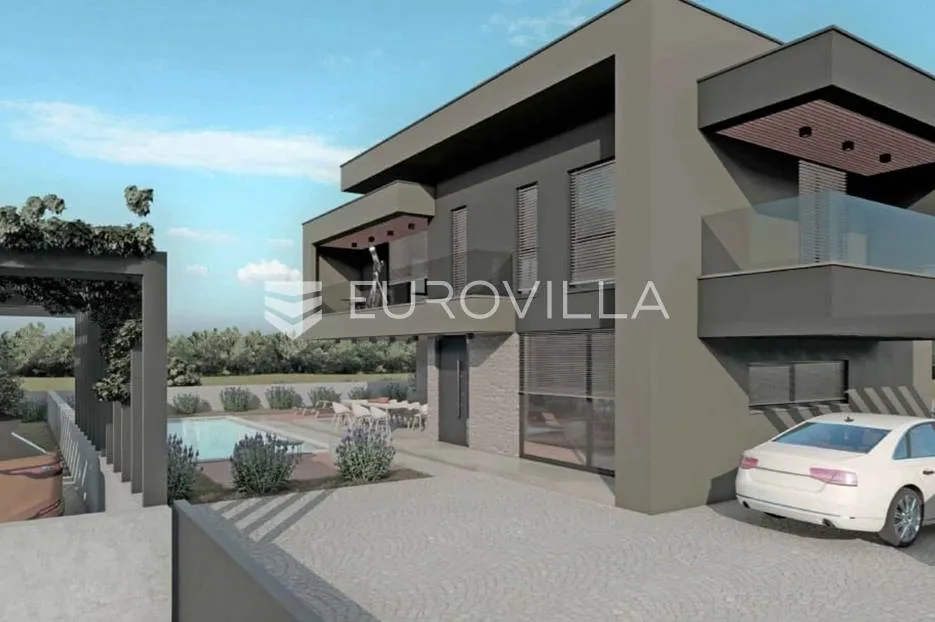 Istra, Ližnjan, moderna villa na idealnoj lokaciji - Jadreški