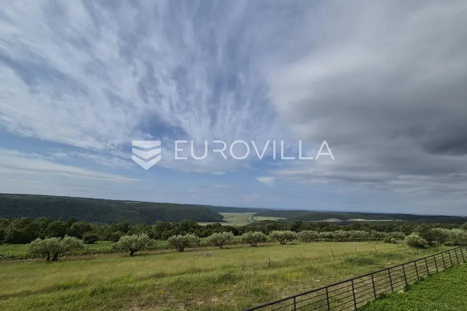 istra, grožnjan, vila s bazenom panoramskim pogledom - slika 34