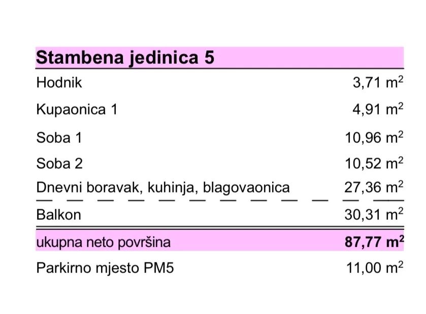 pag, povljana, dvosoban stan 180 m od mora, s5 - slika 24