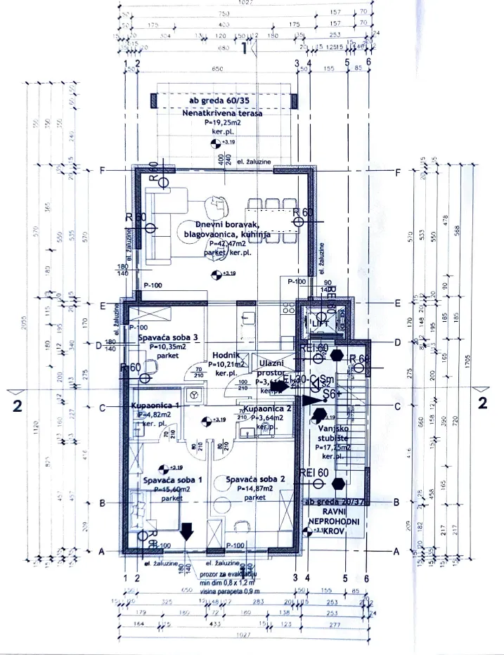 zagreb, maksimir, novogradnja, moderan četverosoban stan 120.53 m² s terasom - slika 10