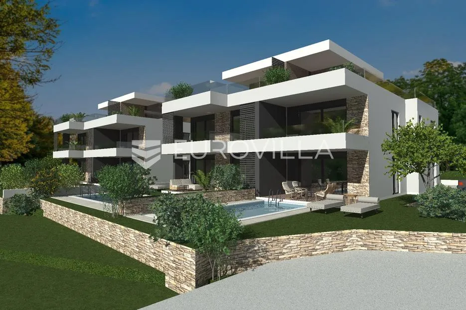 istra, tar, novogradnja, stan u prizemlju 73,65 m² s bazenom i vrtom - slika 10