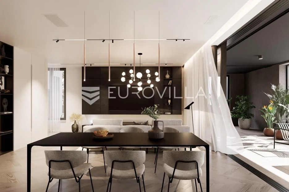 tuškanac-kraljevec, moderan četverosoban stan na 1. katu 205 m2 novogradnja - slika 2